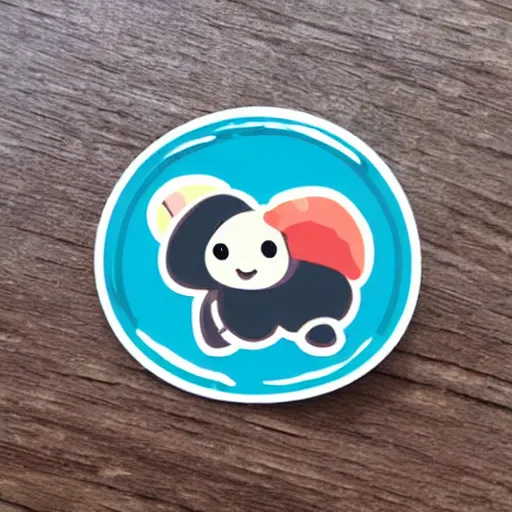 Image similar to cute mushling sticker