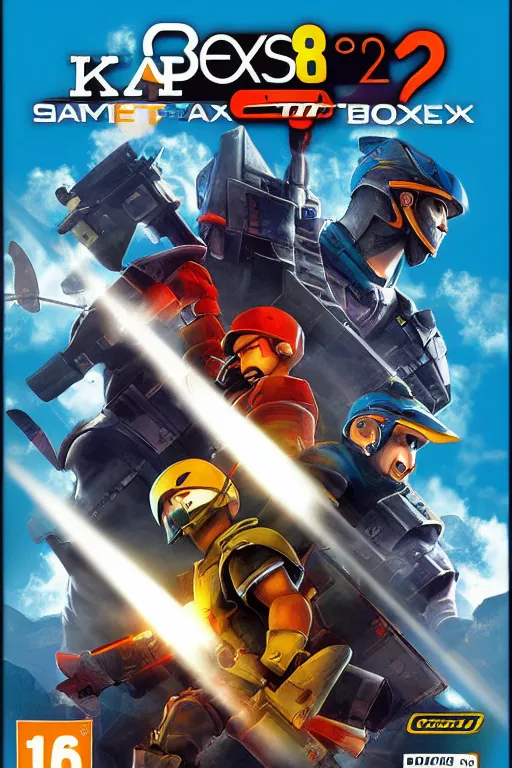 Image similar to playstation 2 game box keyart