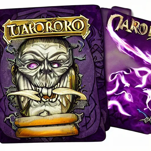 Image similar to taro deck casting spells