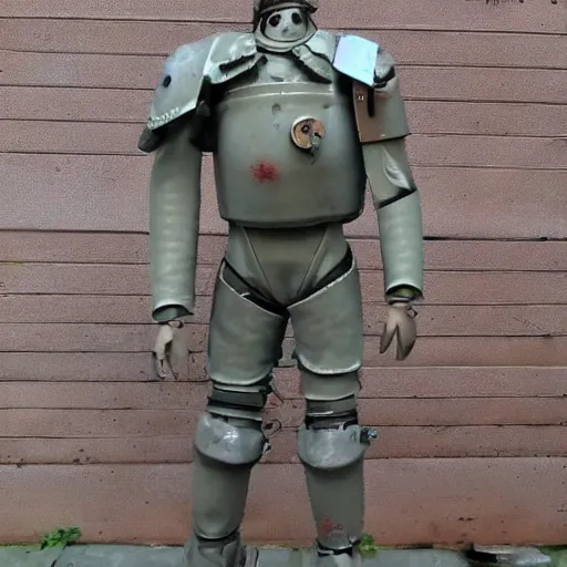 Image similar to maschinen krieger armored mechanized walking suit in the style of kallamity luca zampriolo