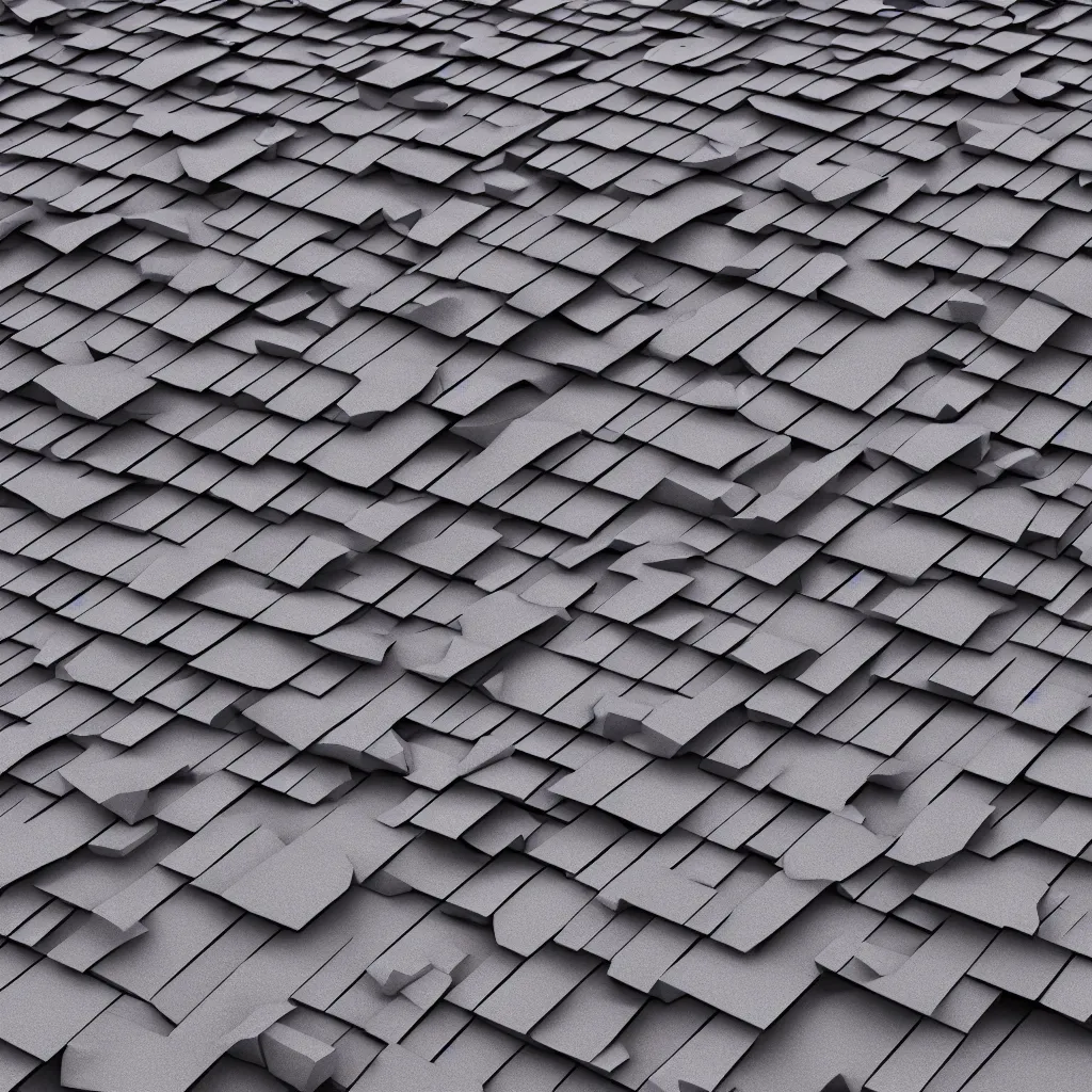 Prompt: low poly brick roof, 8k