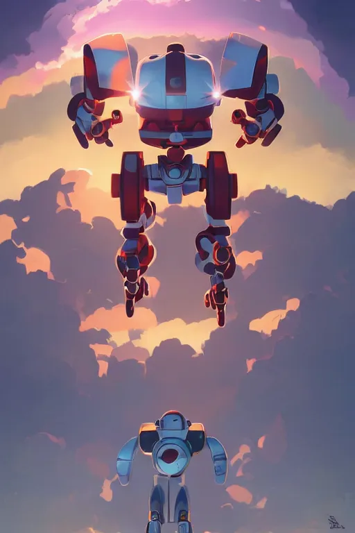 Image similar to metabots medabots medarotto medarot robot minimalist comics, behance hd by jesper ejsing, by rhads, makoto shinkai and lois van baarle, ilya kuvshinov, rossdraws global illumination ray tracing hdr radiating a glowing aura