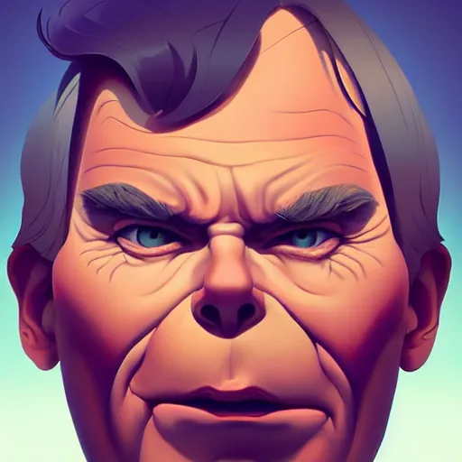 Image similar to face icon stylized minimalist steven king, loftis, cory behance hd by jesper ejsing, by rhads, makoto shinkai and lois van baarle, ilya kuvshinov, rossdraws global illumination