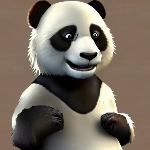 Image similar to panda from world of warcraft