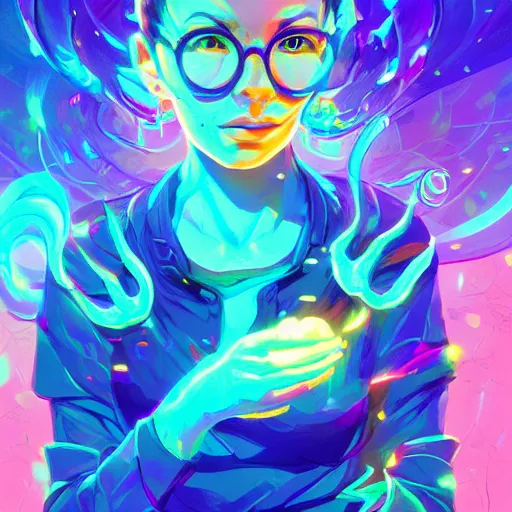 Image similar to skill magic deepdream radiating a glowing aura stuff loot legends stylized digital illustration video game icon artstation lois van baarle, ilya kuvshinov, rossdraws,