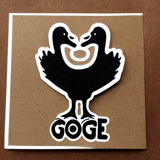 Image similar to cute goose sticker