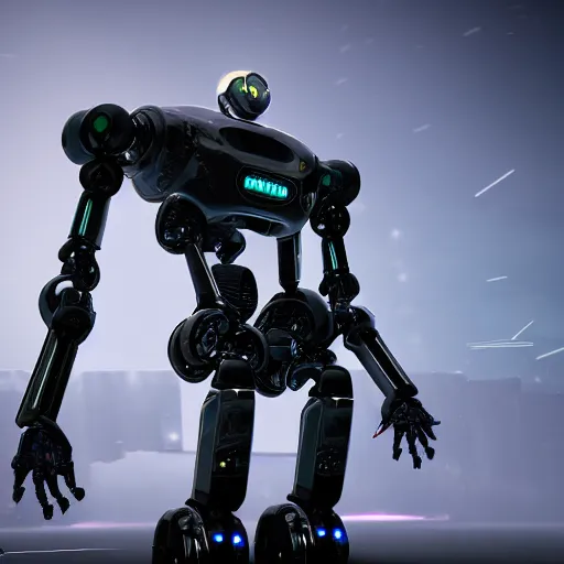 Prompt: a robot based in isaac asimov short histories final fantasy, unreal engine, dramatic lighting, ethereal, 8 k