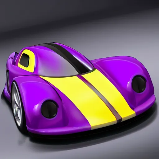 Image similar to a purple sports car shaped like a horshoe crab, ribs, scales, plates, octane engine, hd