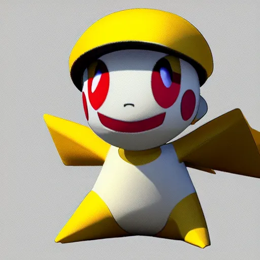 Image similar to new! pokemon that doesn't! exist, 3 d rendered