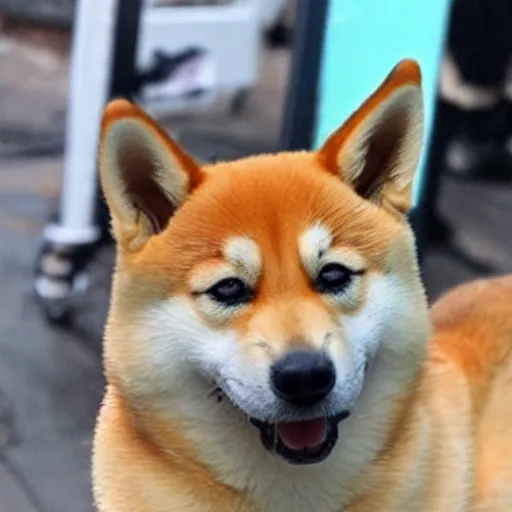 Prompt: shiba inu bonk