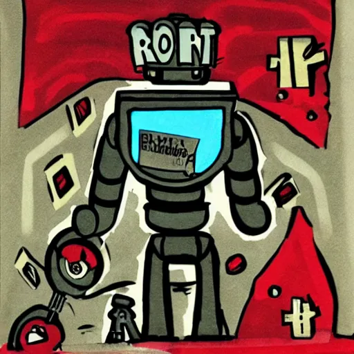 Prompt: robot uncle