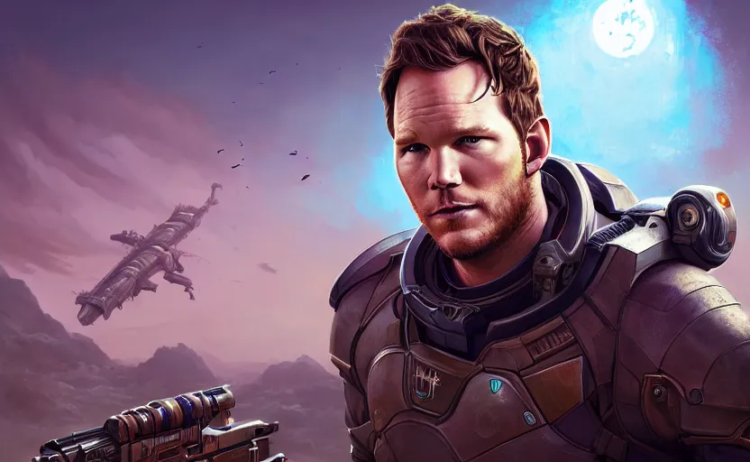 Prompt: highly detailed portrait of chris pratt, in xcom 2, stephen bliss, unreal engine, fantasy art by greg rutkowski, loish, rhads, ferdinand knab, makoto shinkai and lois van baarle, ilya kuvshinov, rossdraws, tom bagshaw, global illumination, radiant light, detailed and intricate environment