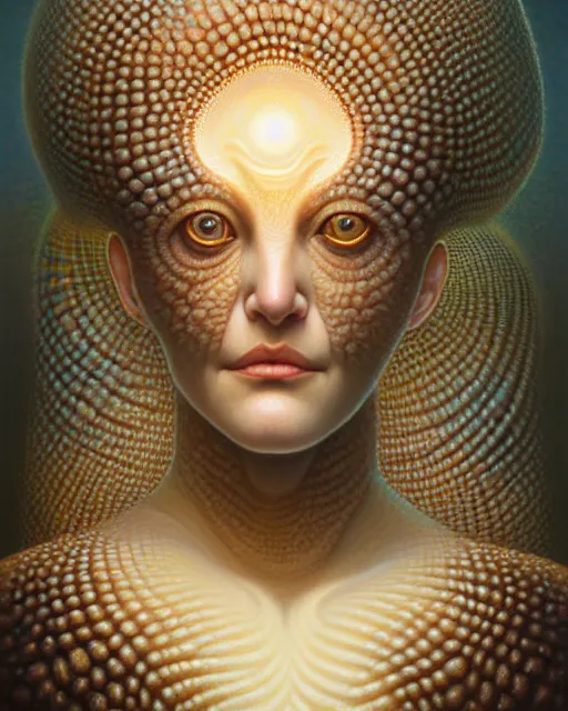 Image similar to detailed portrait of biopunk drew barrymore marshmallow fractal chocolate graham cracker beautiful! by tomasz alen kopera and peter mohrbacher and johanna martine! and margaret keane! elegant alluring luminescent