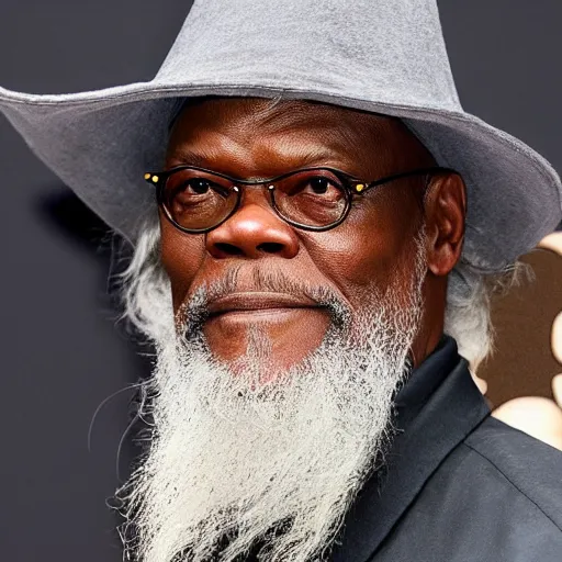 Image similar to Samuel L Jackson as Gandalf