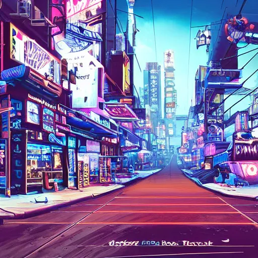 Prompt: route 6 6 in the year 4 0 0 0, futuristic cyberpunk urban grunge, detailed, hyperrealistic, first person pov