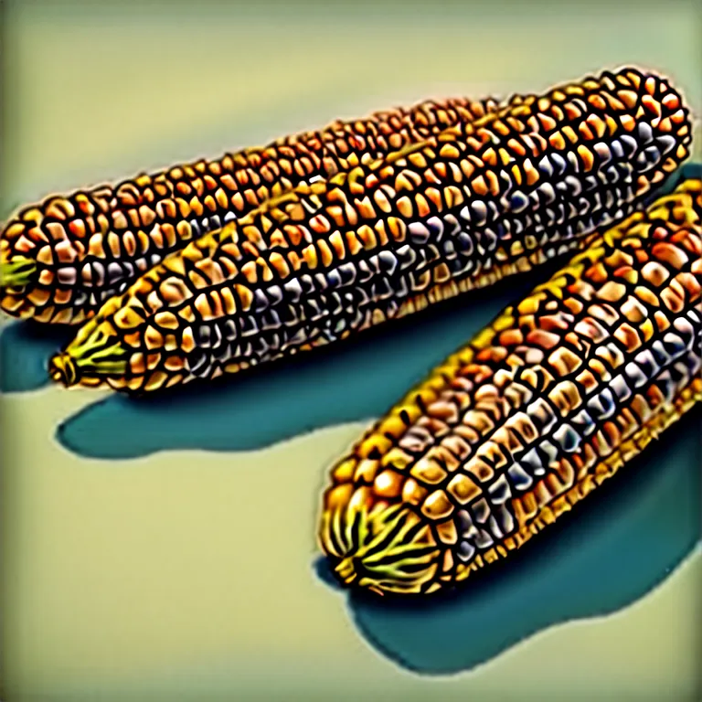 Image similar to corn in the sea vintage coutry style