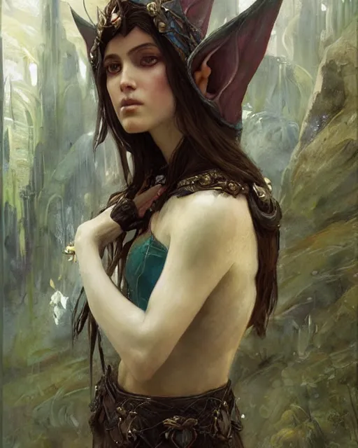 Prompt: a beautiful elf princess, oil painting, by Fernanda Suarez and and Edgar Maxence and greg rutkowski