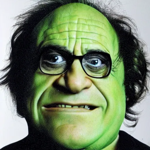 Prompt: Danny devito as the hulk