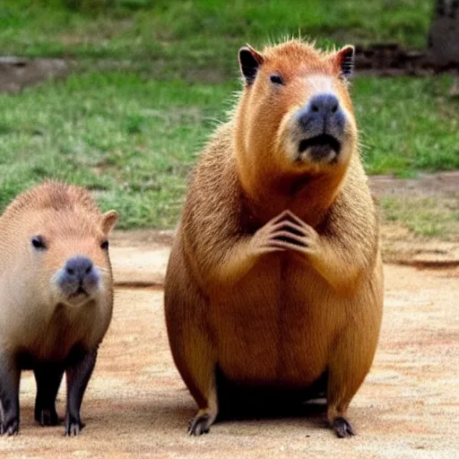 Prompt: okay I pull up capybara