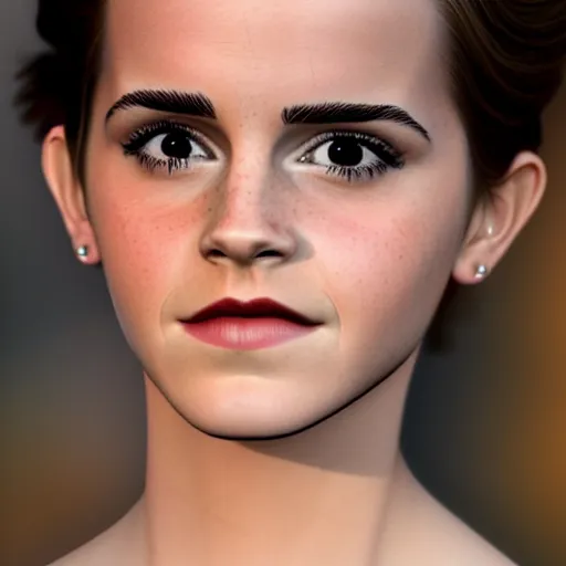 Prompt: emma watson new pixar disney dreamworks warner bros character, highly detailed, extremely high quality, hd, 4 k, 8 k, professional photographer, 4 0 mp, lifelike, top - rated, award winning, cinematic, realistic, detailed lighting, detailed shadows, sharp, no blur, edited, corrected, trending