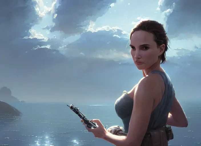 Prompt: highly detailed vanishing - point of natalie portman, in gta v, stephen bliss, unreal engine, fantasy art by greg rutkowski, loish, rhads, ferdinand knab, makoto shinkai and lois van baarle, ilya kuvshinov, rossdraws, tom bagshaw, global illumination, radiant light, detailed and intricate environment