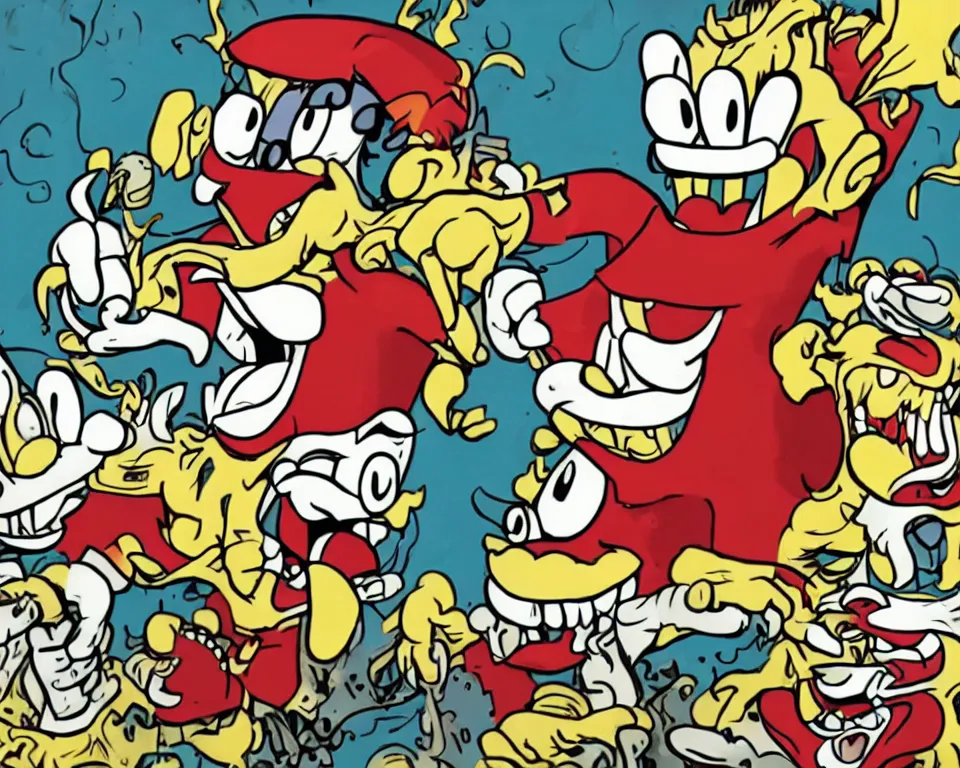 Image similar to cuphead