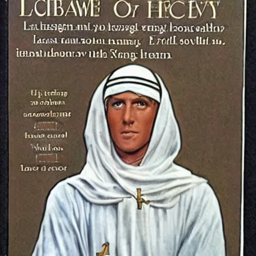 Prompt: Lawrence of Arabia in history textbook