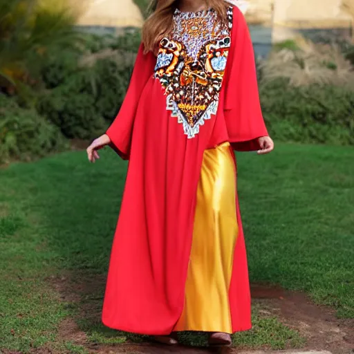 Image similar to moroccan caftan