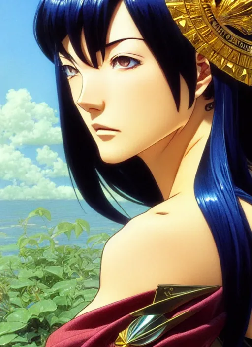 highly detailed vfx portrait of nico robin by eiichiro