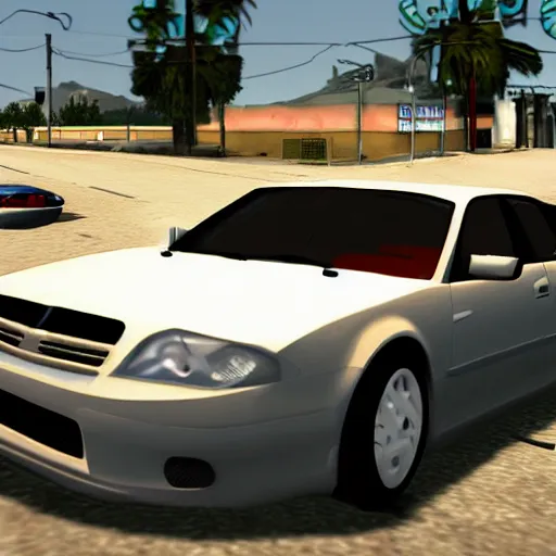 Prompt: SA Style car mod for gta san andreas