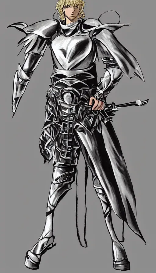 Image similar to siegfried from the nibelungen saga, costume design, full body