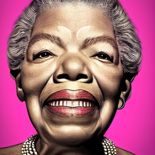 Image similar to studio portrait of maya angelou, the female eunuch, absurdly beautiful, elegant, young sensual graceful woman, ultrafine hyperrealistic detailed face illustration by kim jung gi, irakli nadar, sharp focus, bright colors, matte, octopath traveler, final fantasy, unreal engine highly rendered, global illumination, radiant light, intricate environment