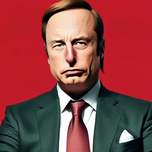 Image similar to Elon mush better call saul