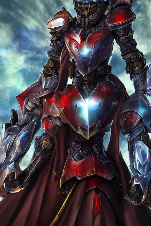 Image similar to helmet armor guardian destiny in witch queen illumination ray tracing hdr fanart arstation by sung choi robot ninja mask and eric pfeiffer and gabriel garza and casper konefal