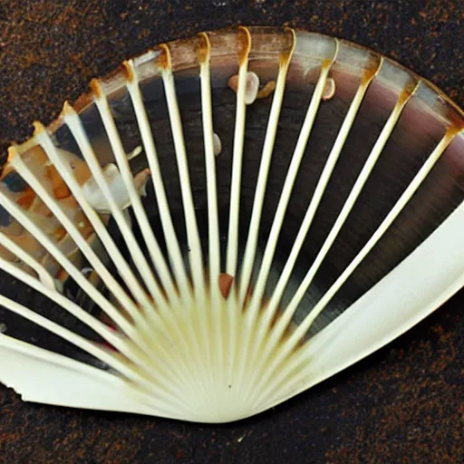 Prompt: Venus Comb seashell