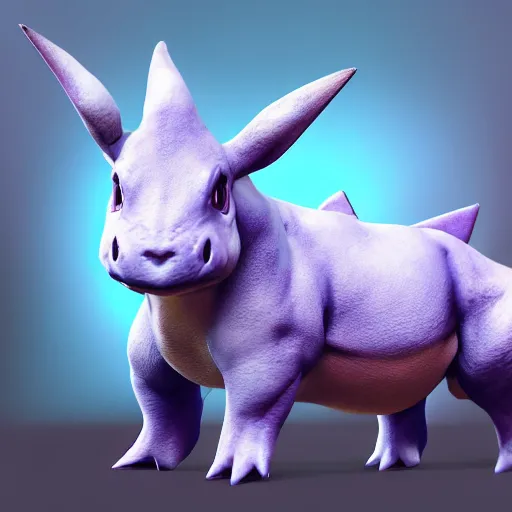 Image similar to photography of a realistic nidoqueen animal, ultra detailed, 8 k, cinematic lighting, natural background, trending on artstation, pokemon