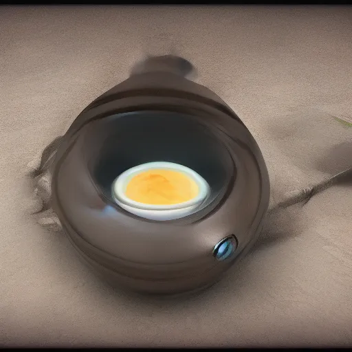 Prompt: hey there's a portal in my soup! 3d render, unreal engine 5, artstation award winner, ray tracing rendering, fantasy