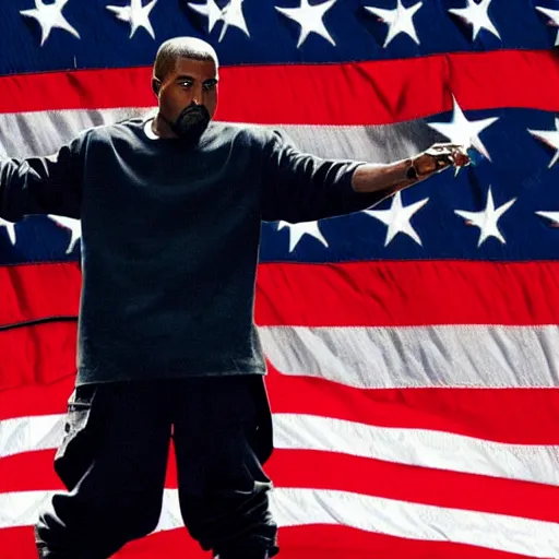 Image similar to kanye west as president of the united states