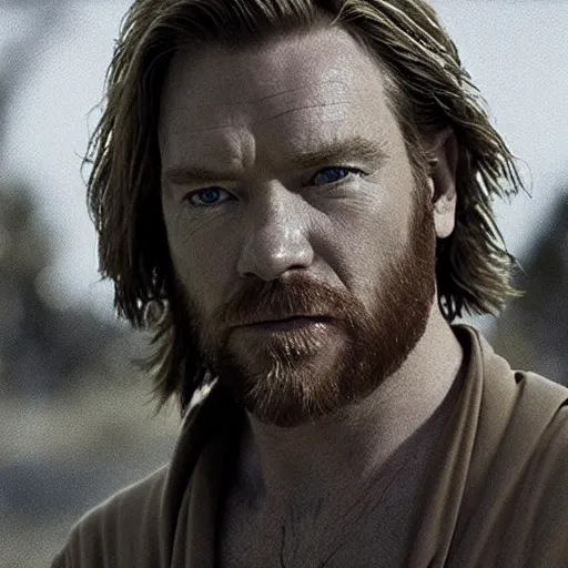 Image similar to ewan mcgregor as jesus