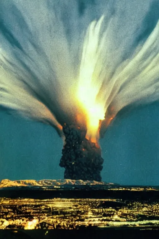 Image similar to nuclear explosion up close