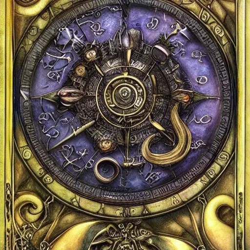 Image similar to detailed and sharp leo zodiac artwork, mystic style, detailed, 8 k, detailed, symmetrical, by brian froud