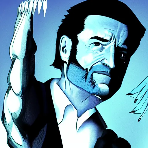 Image similar to joe biden as wolverine superhero, detailed, intricate, claws!!!