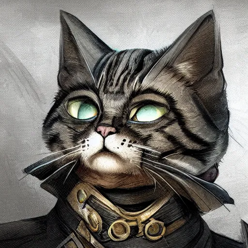 Image similar to cats concept art, steampunk, sharp focus, illustration, concept art by tooth wu