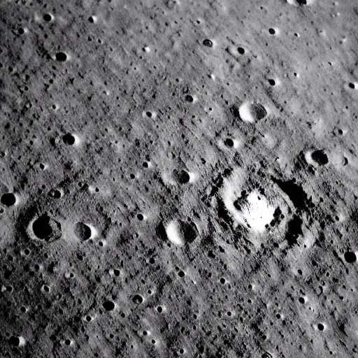 Image similar to an old photo of a bed on the moon, earth in distance