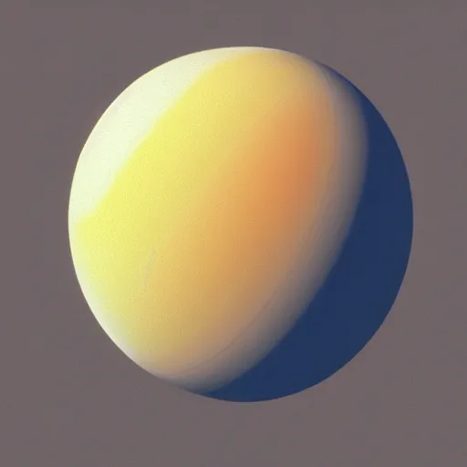 Prompt: rubber bouncy balls being flattened by saturn