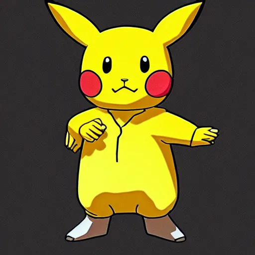 Image similar to pikatchu with his head replaced with walter white - w 1 0 2 4