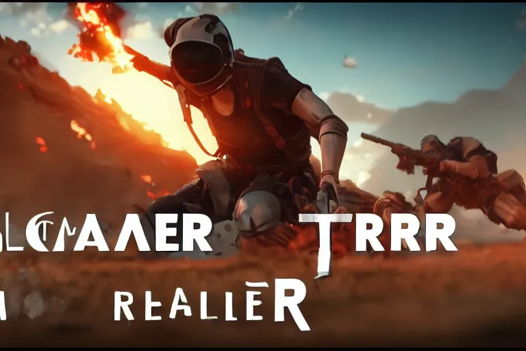 Image similar to cinematic game trailer