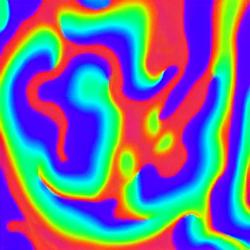 Image similar to an ultrasound of the first prismatic jchild made of perlin noise born in latent space
