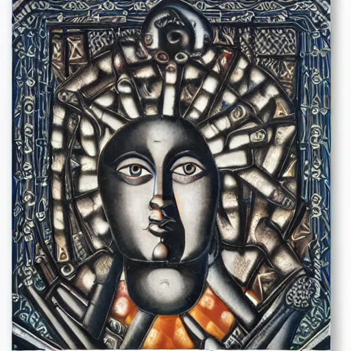 Image similar to DMT God, pietra dura inlay by Francis Picabia, by David Yarrow organic