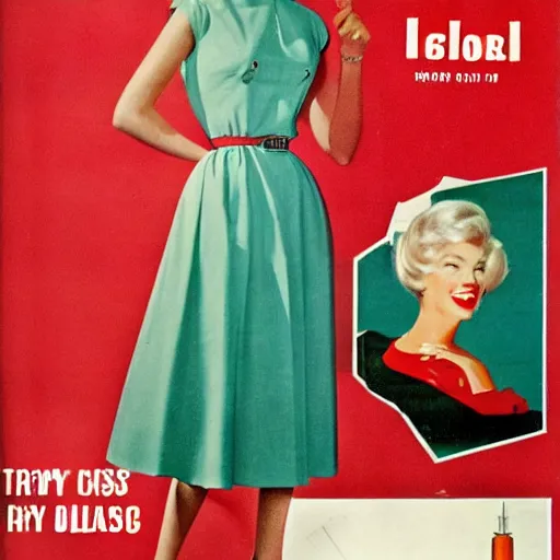 Prompt: trendy colors 1 9 6 0